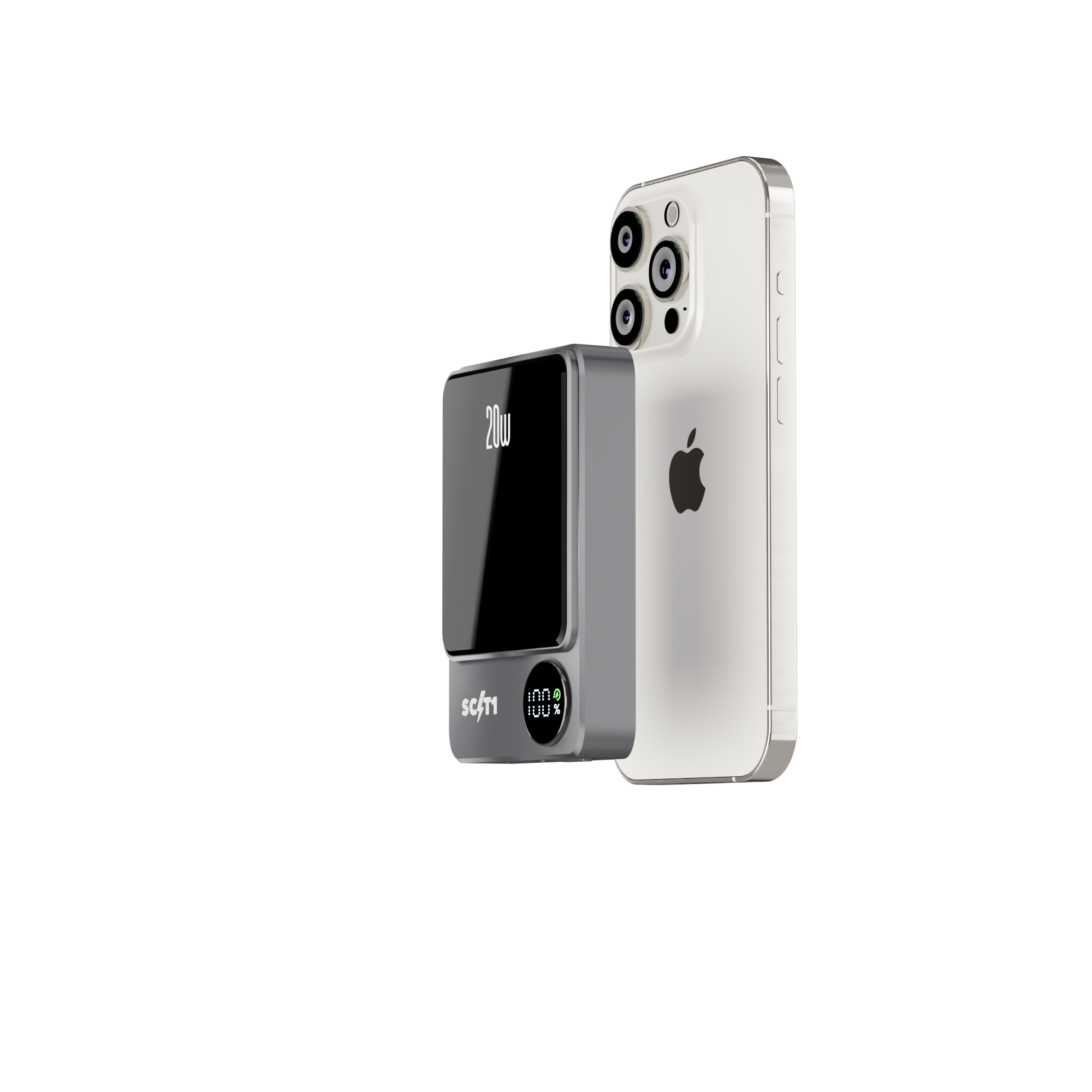 2-in-1 kabellose MagSafe-Powerbank