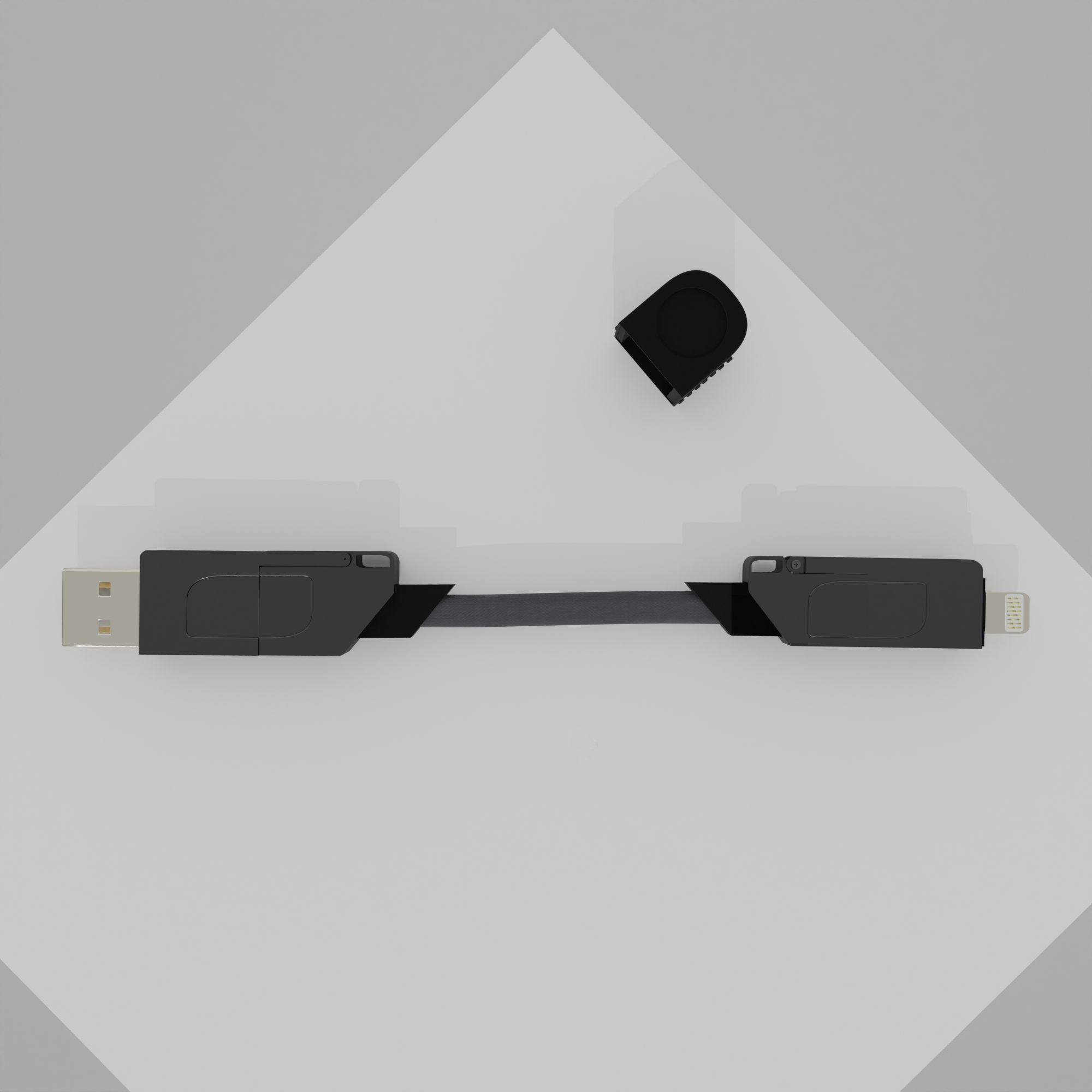 6-in-1 100-W-Ladekabel