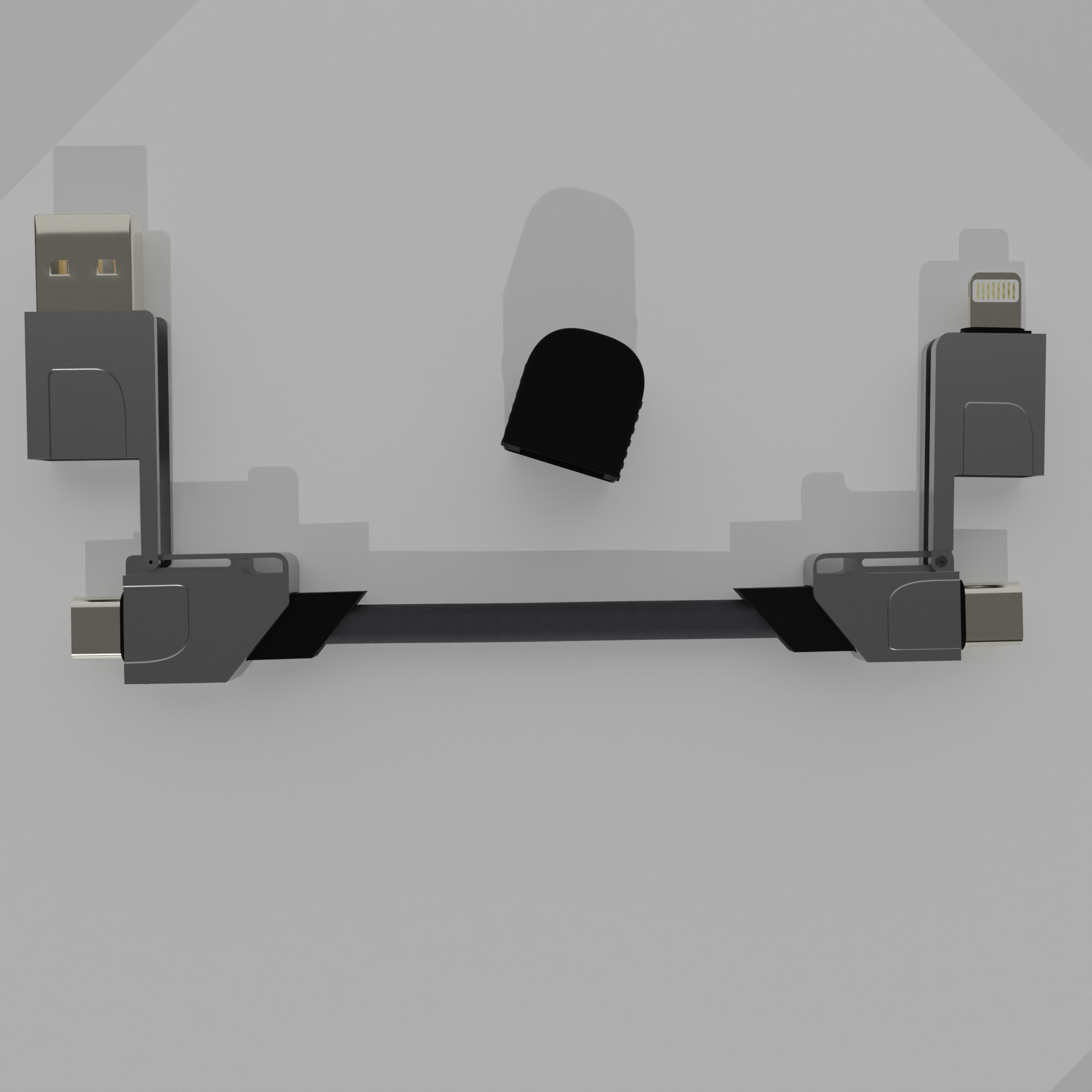 6-in-1 100-W-Ladekabel